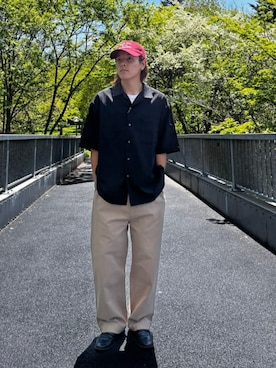 FREAK'S STORE HEAD OFFICE MENさん（メンズ・171cm）の春コーディネート