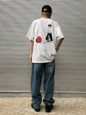 FREAK'S STORE HEAD OFFICE MENさん（メンズ・177cm）の春コーディネート