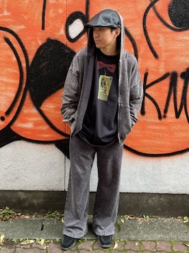 「FREAK'S STORE（フリークスストア）のアイテム（パンツ）」を使った、FREAK'S STORE HEAD OFFICE MENさん（メンズ・168cm）の秋コーディネート