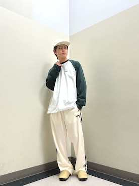 FREAK'S STORE HEAD OFFICE MENさん(メンズ・173cm)の春コーディネート