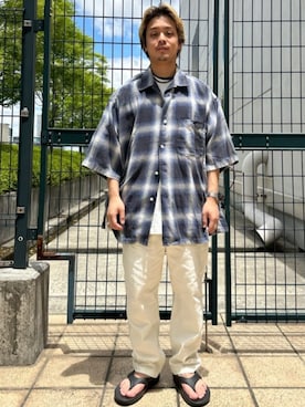 FREAK'S STORE HEAD OFFICE MENさん(メンズ・160cm)の夏コーディネート