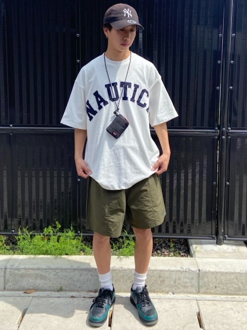 NAUTICA/ノーティカ Arch Logo S/S Tee/アーチロゴ ショートスリーブ Tシャツ
