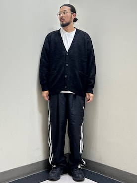 「アイテム（カーディガン/ボレロ）」を使った、FREAK'S STORE HEAD OFFICE MENさん（メンズ・171cm）の夏コーディネート