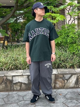 「FREAK'S STORE（フリークスストア）のアイテム（帽子）」を使った、FREAK'S STORE HEAD OFFICE MENさん（メンズ・173cm）の夏コーディネート