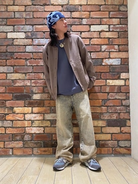 「FREAK'S STORE（フリークスストア）のアイテム（パンツ）」を使った、FREAK'S STORE HEAD OFFICE MENさん（メンズ・174cm）の秋コーディネート