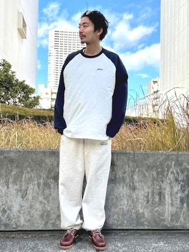 FREAK'S STORE HEAD OFFICE MENさん(メンズ・173cm)の春コーディネート