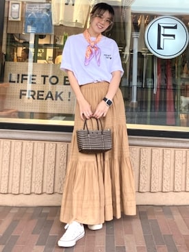 FREAK'S STORE HEAD OFFICE MENさん（レディース・160cm）の夏コーディネート
