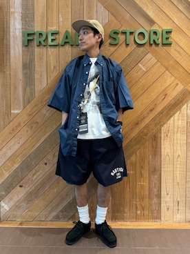FREAK'S STORE HEAD OFFICE MENさん（メンズ・165cm）の夏コーディネート