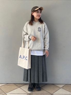 FREAK'S STORE HEAD OFFICE MENさん(レディース・162cm)の秋コーディネート