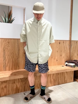 「FREAK'S STORE（フリークスストア）のアイテム（シューズ）」を使った、FREAK'S STORE HEAD OFFICE MENさん（メンズ・170cm）の春コーディネート