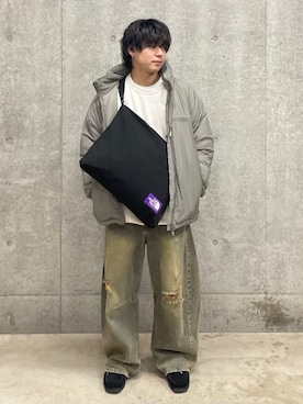 「FREAK'S STORE（フリークスストア）のアイテム（パンツ）」を使った、FREAK'S STORE HEAD OFFICE MENさん（メンズ・172cm）の秋コーディネート