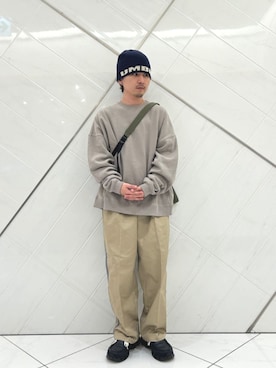 「FREAK'S STORE（フリークスストア）のアイテム（帽子）」を使った、FREAK'S STORE HEAD OFFICE MENさん（メンズ・165cm）の夏コーディネート