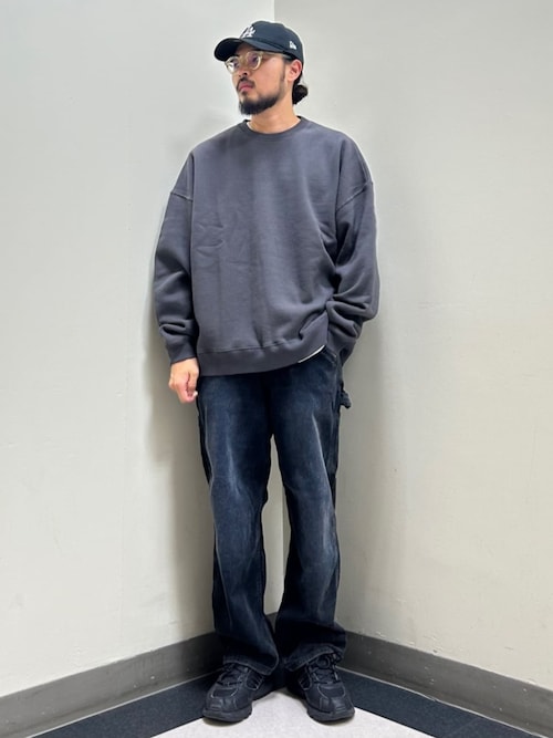 セール】限定展開 12oz ヘビーウェイト ビッグシルエット クルー