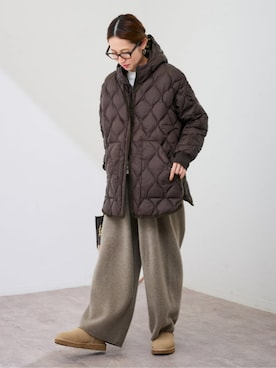 「アイテム（その他アウター）」を使った、haruさん（レディース・161cm）の秋コーディネート