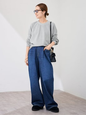「アイテム（その他シューズ）」を使った、haruさん（レディース・161cm）の秋コーディネート