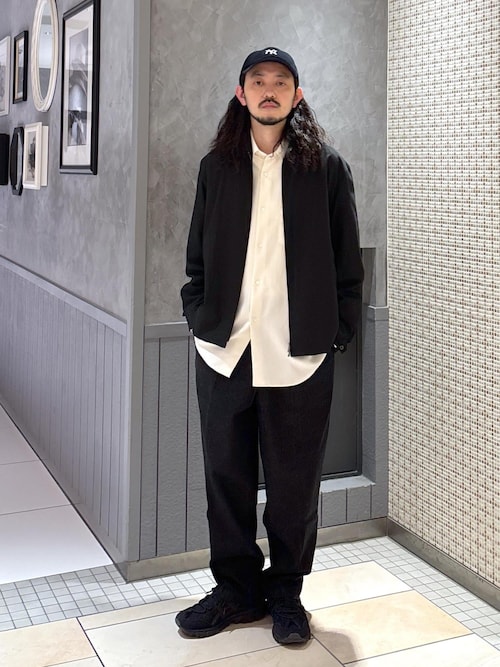 セール】【Chambrer】オーバーサイズ ジップ ブルゾン