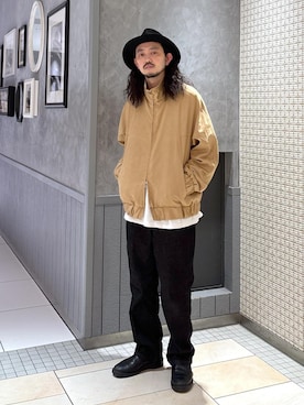 「アイテム（ジャケット/アウター）」を使った、モリタさん（メンズ・171cm・40代）の冬コーディネート