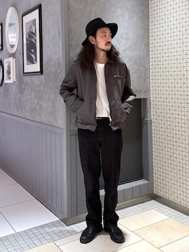 「アイテム（ジャケット/アウター）」を使った、モリタさん（メンズ・171cm・30代）の冬コーディネート