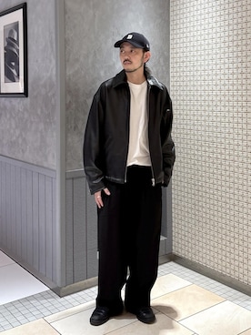 「アイテム（ジャケット/アウター）」を使った、モリタさん（メンズ・171cm・30代）の秋コーディネート
