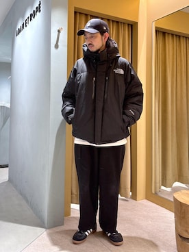 「アイテム（ダウンジャケット/コート）」を使った、モリタさん（メンズ・171cm・30代）の秋コーディネート