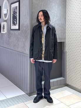 「アイテム（ジャケット/アウター）」を使った、モリタさん（メンズ・171cm・30代）の春コーディネート