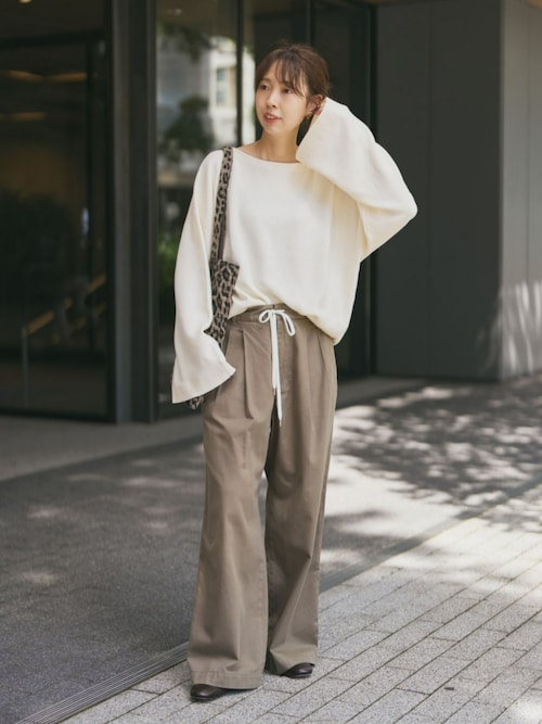 salsation フレアパンツ　Rust S 追加》コットンレーヨンドロストフレアパンツ（その他パンツ