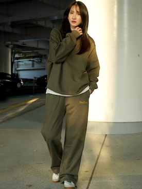 「BEN DAVIS（ベンデイビス）のアイテム」を使った、BENCH AT THE GREENEさん（レディース・158cm）の冬コーディネート