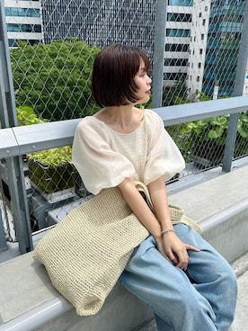 「mysty woman」｜ａｉｋａさん（レディース・168cm）の夏コーディネート