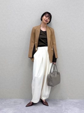 「e/rm（イーアールエム）のアイテム」を使った、ａｉｋａさん（レディース・168cm）の秋コーディネート
