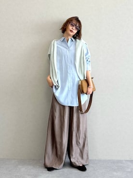 「アイテム（バレエシューズ）」を使った、ａｉｋａさん（レディース・168cm・30代）の秋コーディネート