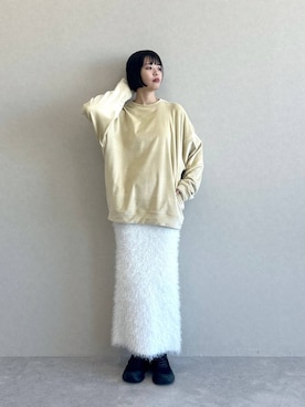「e/rm（イーアールエム）のアイテム」を使った、ａｉｋａさん（レディース・168cm）の冬コーディネート