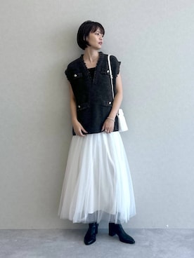 「e/rm（イーアールエム）のアイテム（バッグ）」を使った、ａｉｋａさん（レディース・168cm）の秋コーディネート