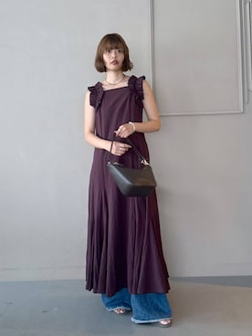 「A part by（アパートバイ）のアイテム（ワンピース/ドレス）」を使った、ａｉｋａさん（レディース・168cm）の夏コーディネート