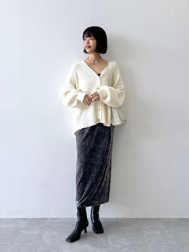 「e/rm（イーアールエム）のアイテム」を使った、ａｉｋａさん（レディース・168cm）の秋コーディネート