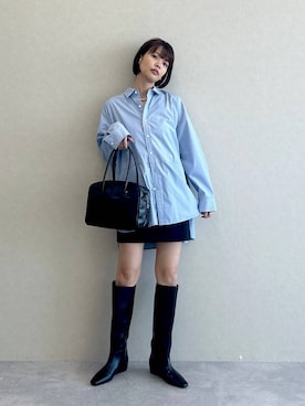 「e/rm（イーアールエム）のアイテム」を使った、ａｉｋａさん（レディース・168cm）の秋コーディネート