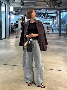 「A part by（アパートバイ）のアイテム」を使った、ａｉｋａさん（レディース・168cm）の秋コーディネート