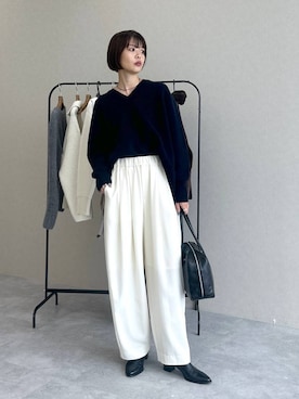 「アイテム（アクセサリー）」を使った、ａｉｋａさん（レディース・168cm・30代）の秋コーディネート