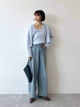 「e/rm（イーアールエム）のアイテム（バッグ）」を使った、ａｉｋａさん（レディース・168cm）の秋コーディネート