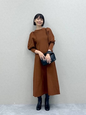 「e/rm（イーアールエム）のアイテム」を使った、ａｉｋａさん（レディース・168cm）の秋コーディネート