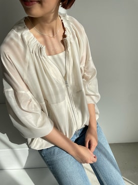 「アパートバイローリーズ」｜「アイテム（ブルゾン）」を使った、ａｉｋａさん（レディース・168cm）の春コーディネート