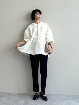 「アイテム（パンツドレス）」を使った、ａｉｋａさん（レディース・168cm）の冬コーディネート