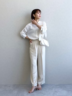「A part by（アパートバイ）の【2WAY】フトベルトショルダーバッグ（ショルダーバッグ）」を使った、ａｉｋａさん（レディース・168cm）の春コーディネート