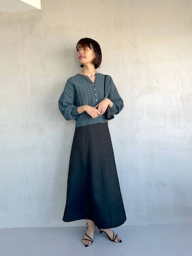 「お仕事コーデ_apart by lowrys」｜ａｉｋａさん（レディース・168cm）の春コーディネート