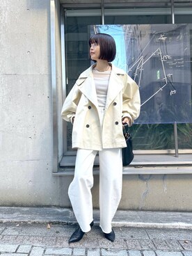 「アイテム（トレンチコート）」を使った、ａｉｋａさん（レディース・168cm・30代）の冬コーディネート