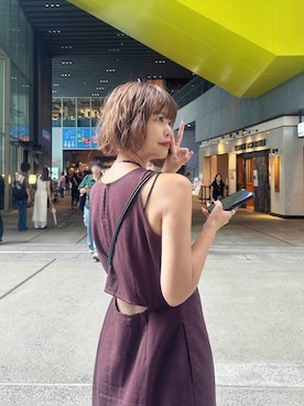 「アイテム（ワンピース/ドレス）」を使った、ａｉｋａさん（レディース・168cm・30代）の夏コーディネート