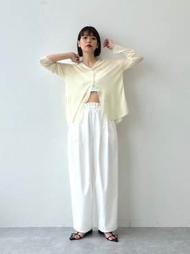 「アパートバイローリーズ」｜「アイテム（キャミソール）」を使った、ａｉｋａさん（レディース・168cm）の夏コーディネート