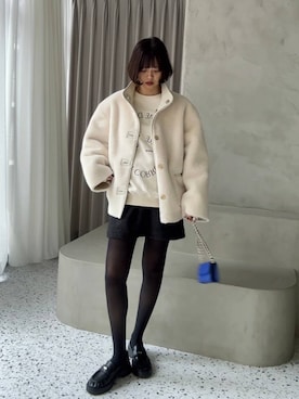 「SNAP_apart by lowrys」｜「アイテム（ジャケット/アウター）」を使った、ａｉｋａさん（レディース・168cm）の秋コーディネート