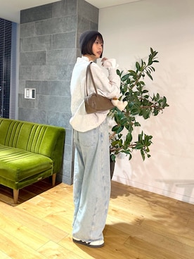 「アイテム（スウェット）」を使った、ａｉｋａさん（レディース・168cm・30代）の冬コーディネート