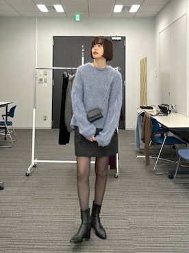 「アイテム（スカート）」を使った、ａｉｋａさん（レディース・168cm・30代）の秋コーディネート