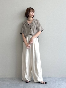 「A part by（アパートバイ）のアイテム」を使った、ａｉｋａさん（レディース・168cm）の夏コーディネート